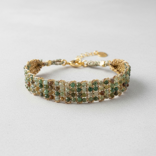 Jaipur Moss Agat Bracelet