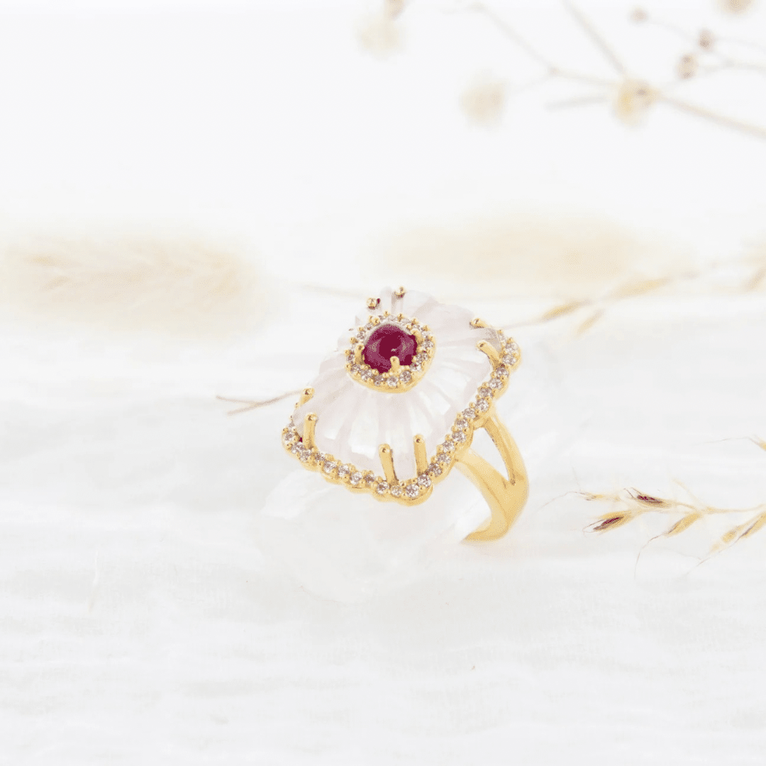 JULIA RING RUBY