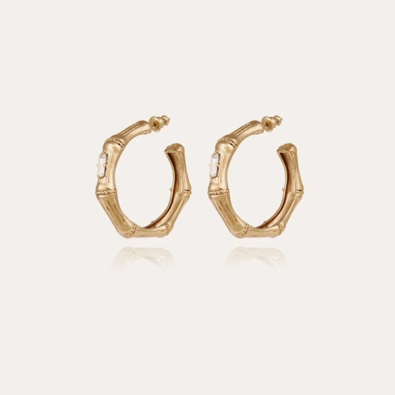 BAMBOU EARRINGS GOLD