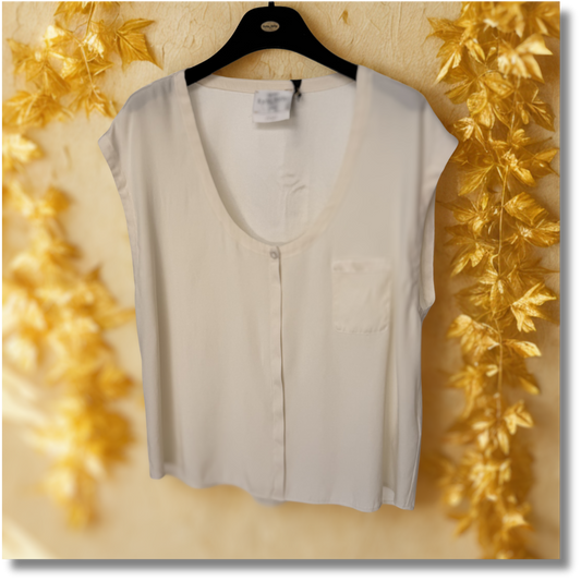 SILK TOP 14581 OFFWHITE