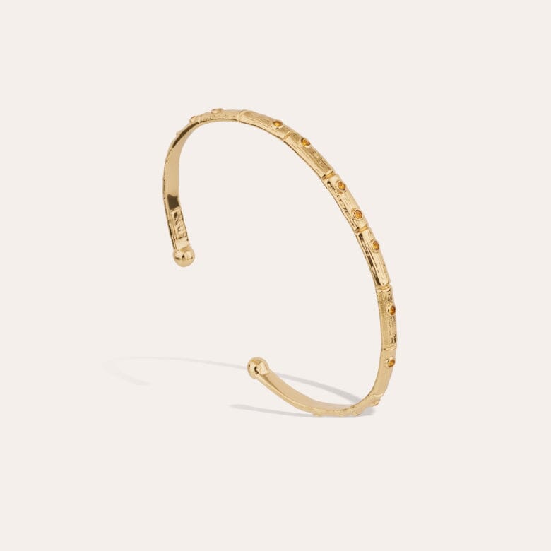 BAMBINI STRASS BANGLE ORANGE