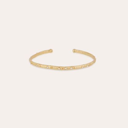 BAMBINI STRASS BANGLE WHITE