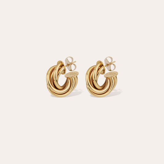 ATIK MINI GOLD EARRINGS