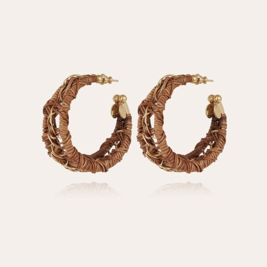 BAKOLY EARRINGS WICKER
