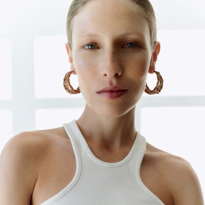 BAKOLY EARRINGS WICKER