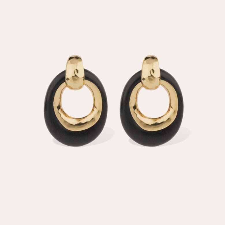 SELVA EARRINGS WOOD