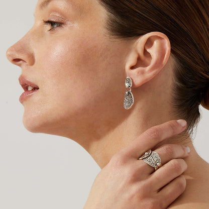 ECLIPSE SILVER EARRINGS