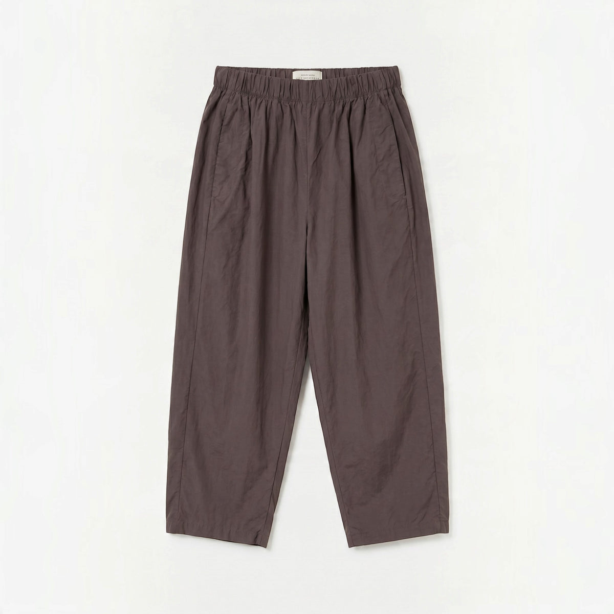 Alma Poplin Pants Brown
