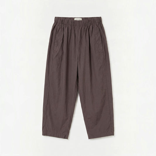 Alma Poplin Pants Brown