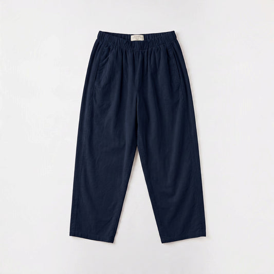 Velfin Corduroy Pants Dark Blue