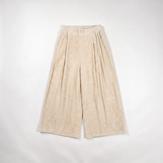 Meera Corduroy Pants Offwhite