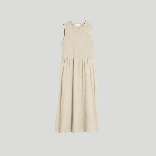 WASHED DRESS CREAM