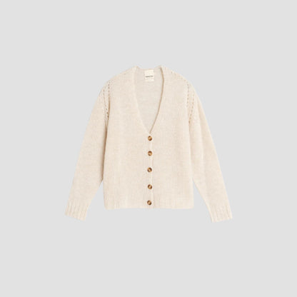 GILET CARDIGAN OFFWHITE