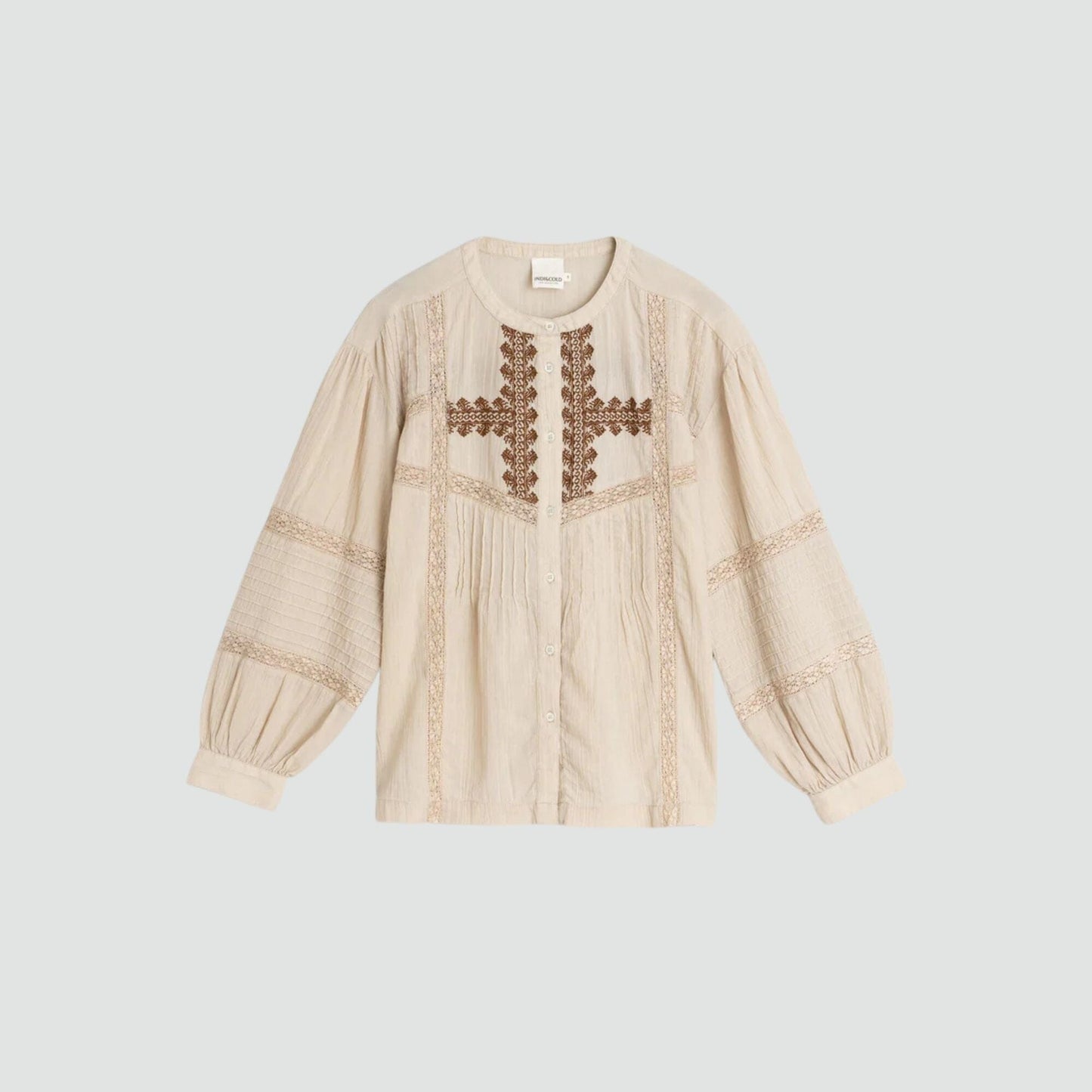 ETHNIC SHIRT OFFWHITE