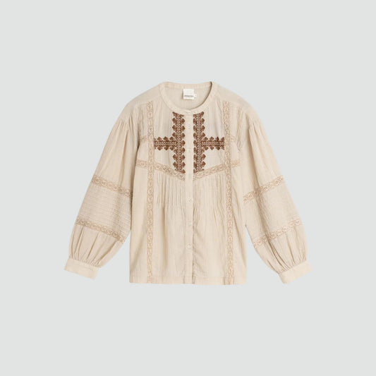ETHNIC SHIRT OFFWHITE