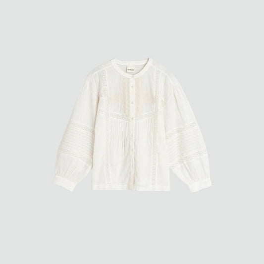 ETHNIC SHIRT WHITE