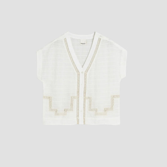 Inset Lace Shirt