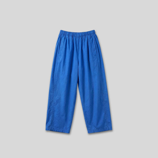 Alma Cotton Pants Electric Blue