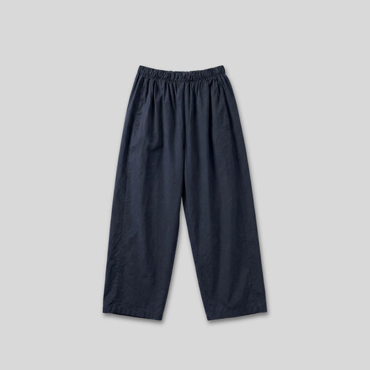 Alma Cotton Pants Navy Blue