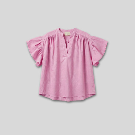 Lino Blouse Pink