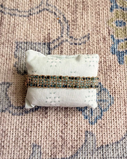 JAIPUR BLUE TOURMALINE & APATITE BRACELET