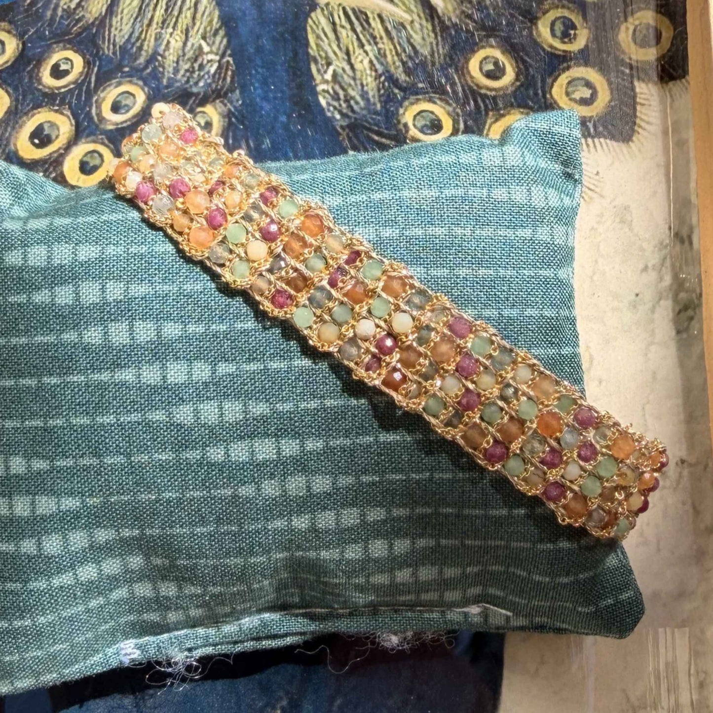 JAIPUR MULTICOLOR TOURMALINE BRACELET