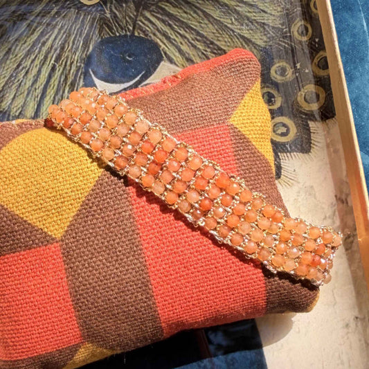 JAIPUR RED AVENTURINE BRACELET