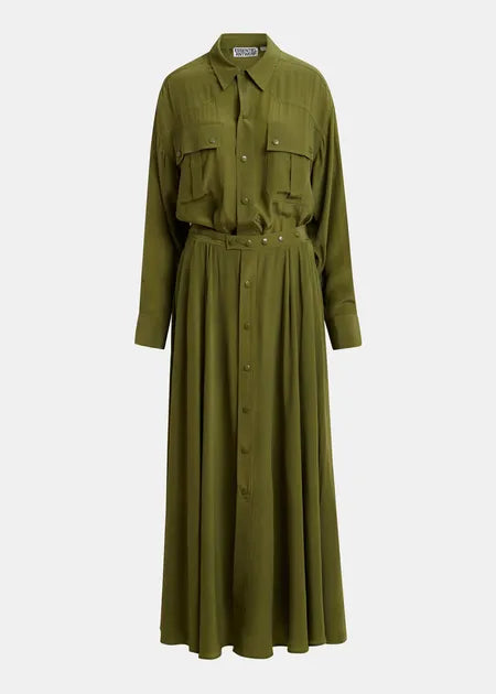 Jebba Maxi Dress And Playsuit Olive