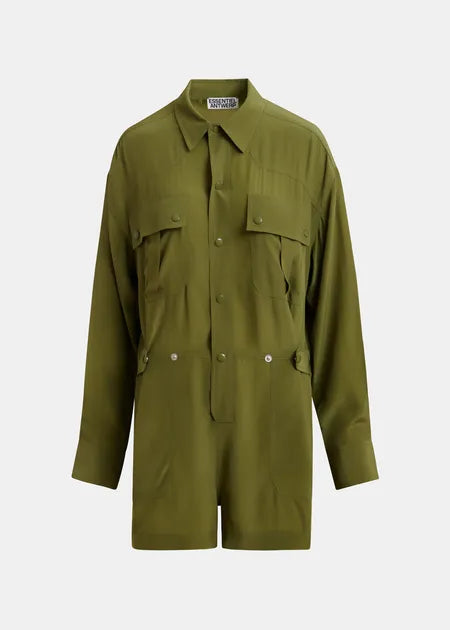 Jebba Maxi Dress And Playsuit Olive