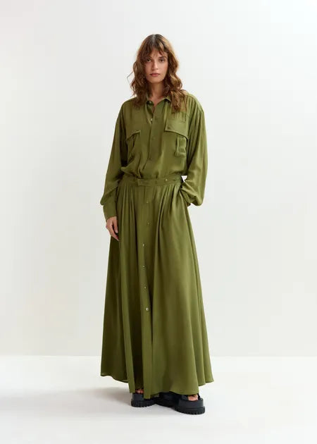 Jebba Maxi Dress And Playsuit Olive