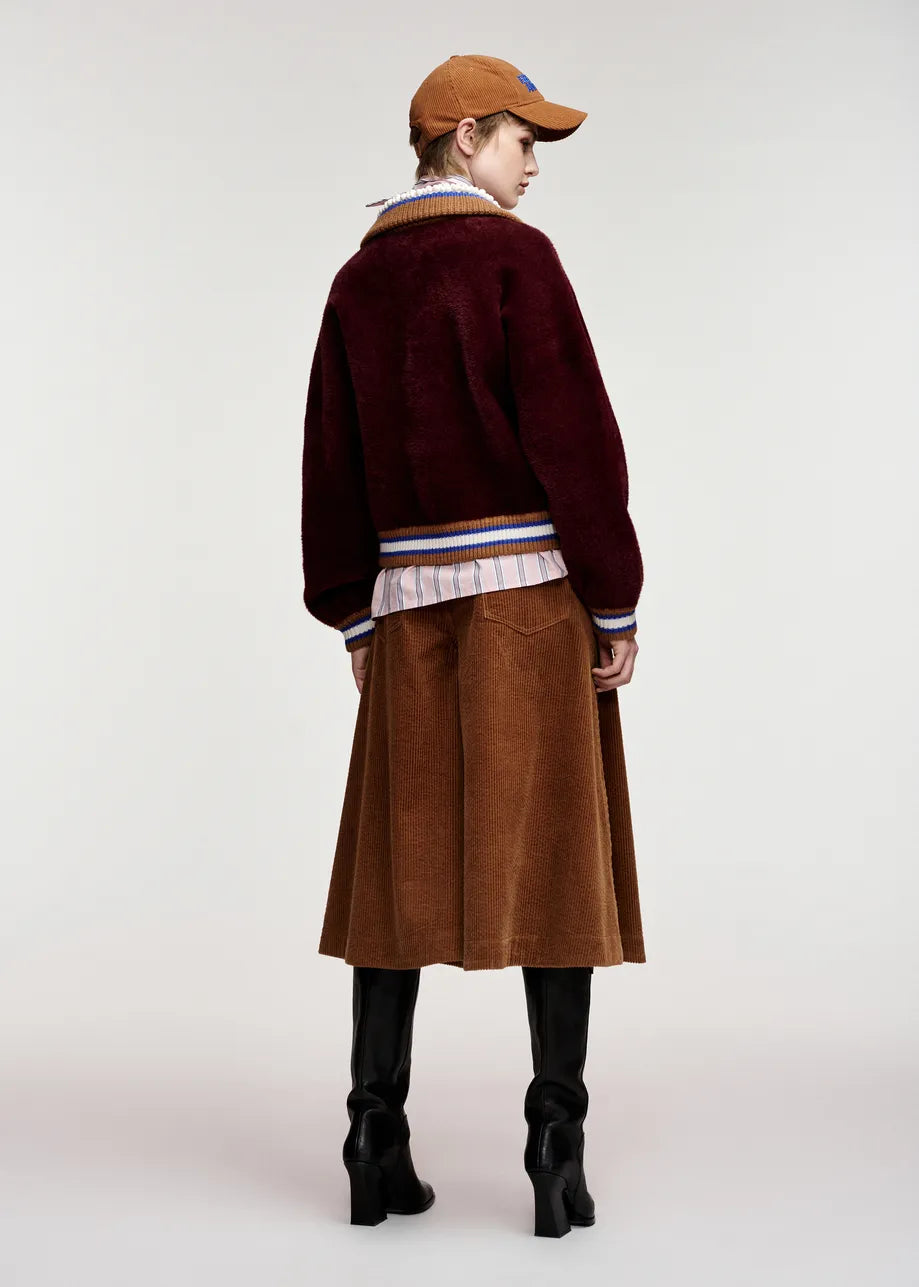 Kamore Knit Jacket Wine Not – Essentiel Antwerp