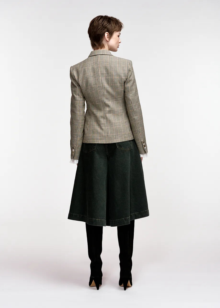 Karina Fitted Blazer Brown Sugar – Essentiel Antwerp