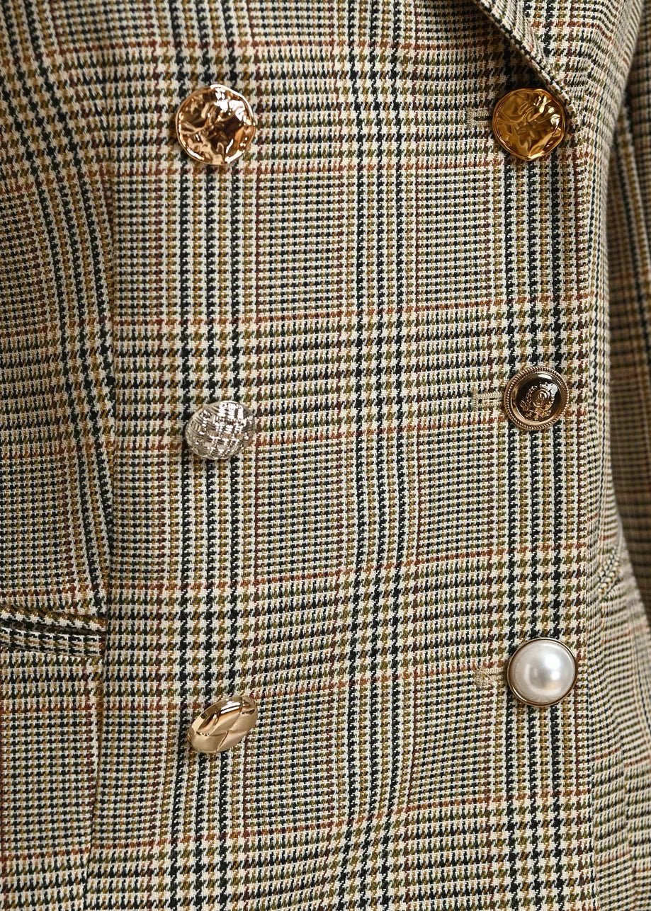 Karina Fitted Blazer Brown Sugar – Essentiel Antwerp