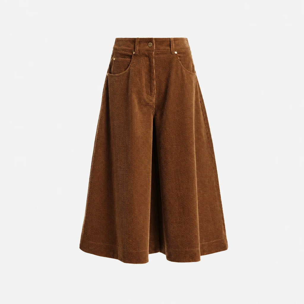 Kigi Corduroy Bermuda Brown Sugar – Essentiel Antwerp
