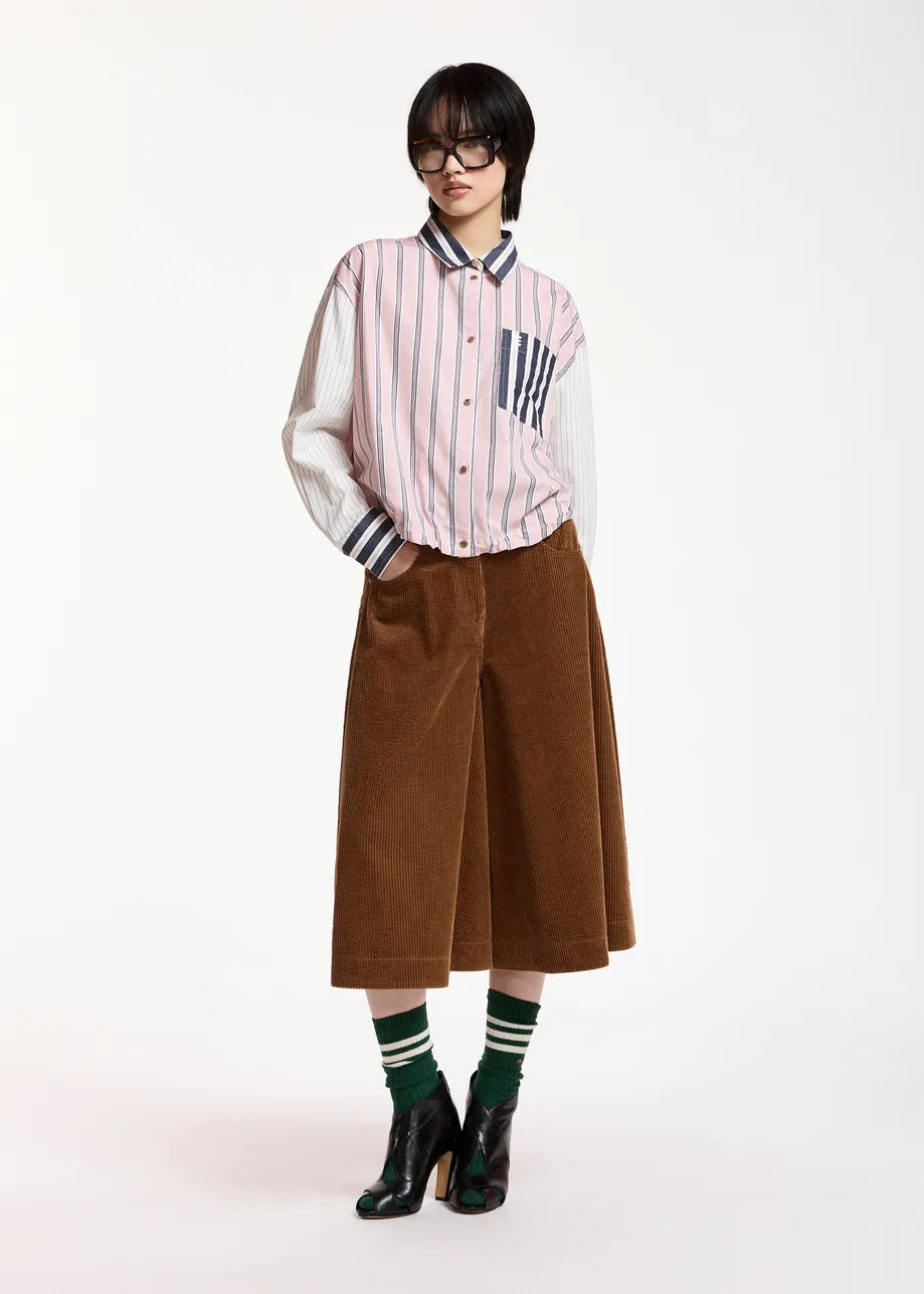 Kigi Corduroy Bermuda Brown Sugar – Essentiel Antwerp