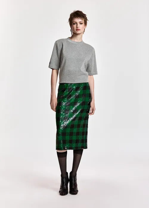 Knitwear Glitter Skirt