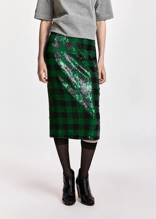 Knitwear Glitter Skirt