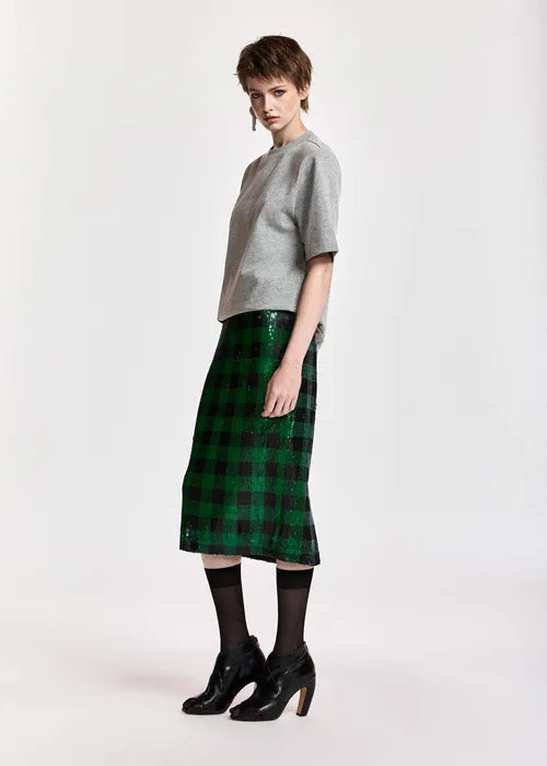 Knitwear Glitter Skirt