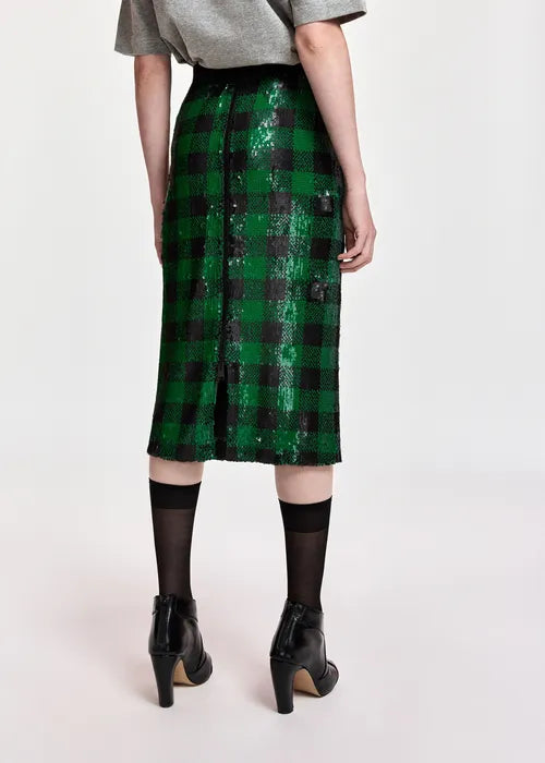 Knitwear Glitter Skirt