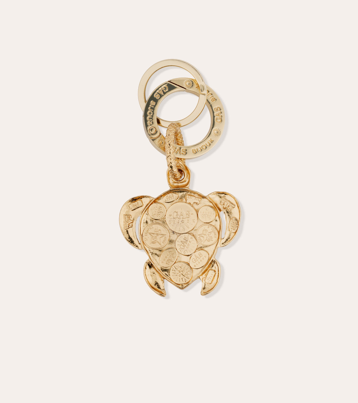 Turtle Enamel Keychain