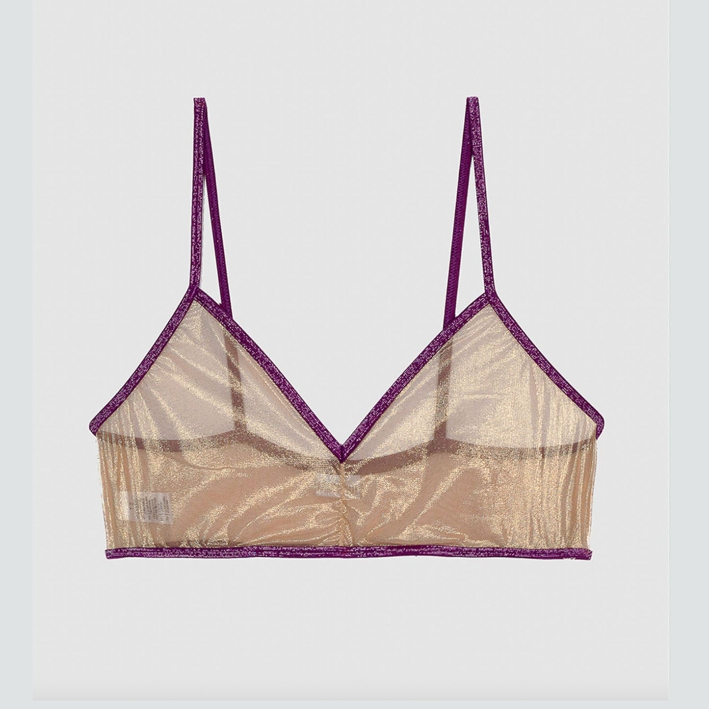 GEORGIA BRA GOLDEN MESH