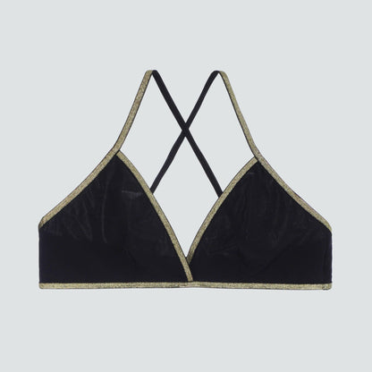 GEORGIA TRIANGLE BRA BLACK