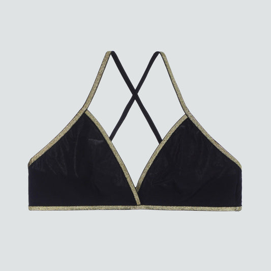 GEORGIA TRIANGLE BRA BLACK