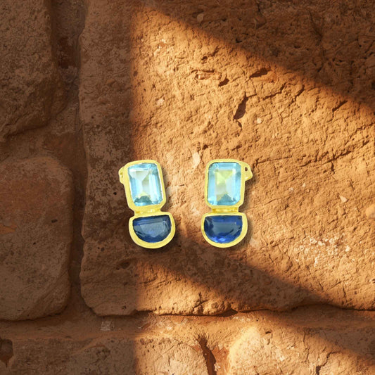Meryl Earrings Blue