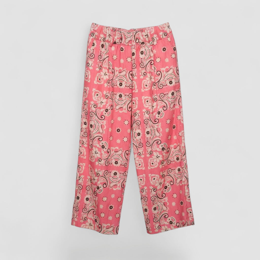 Lima Pants Pink Bandana