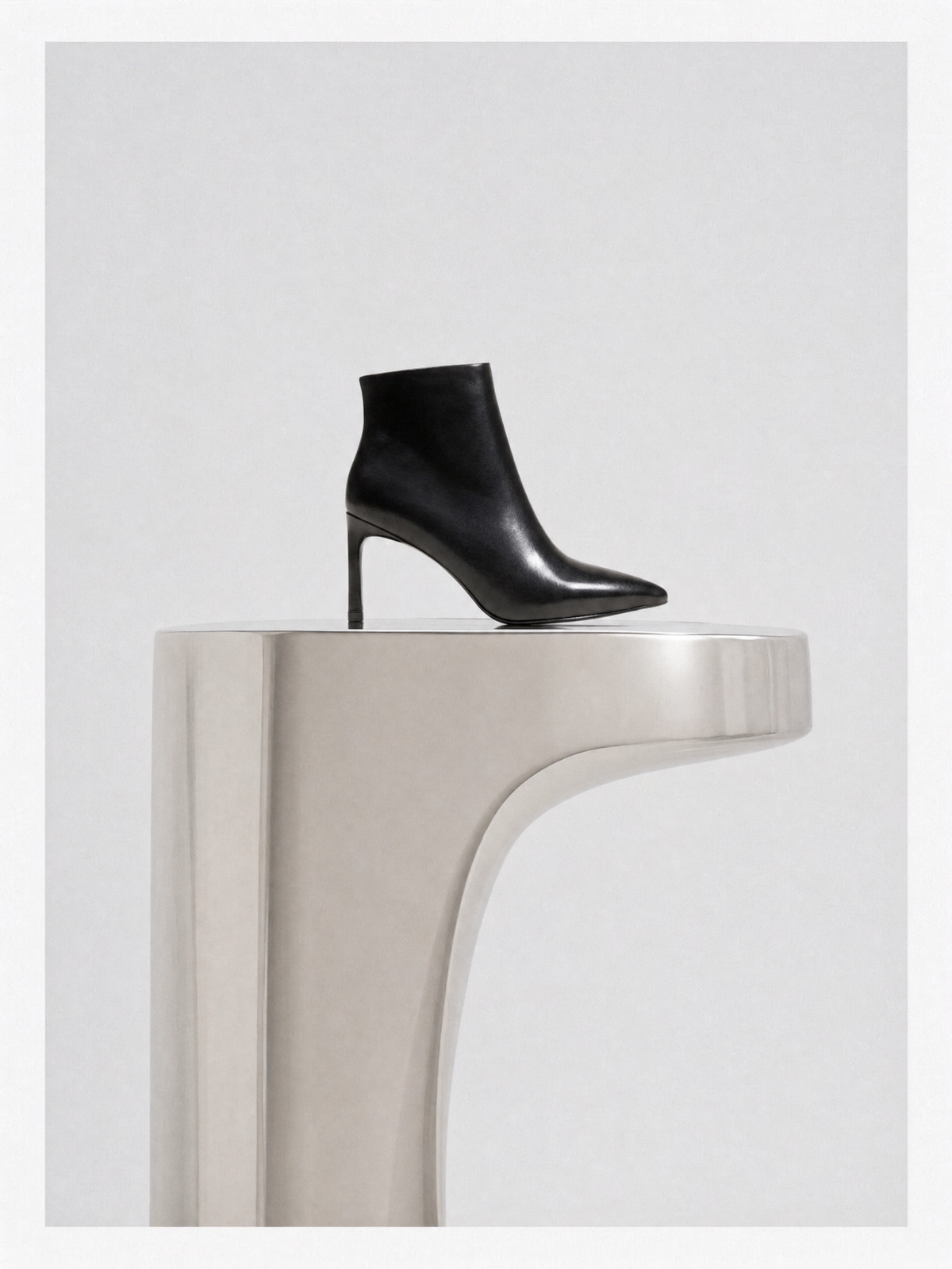 Noura Leather Ankle Boots Black – Mi/Mai