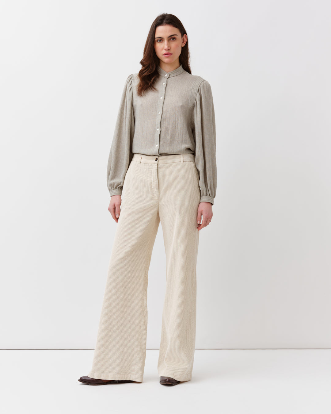 Piedro Corduroy Pants Ecru – Diega