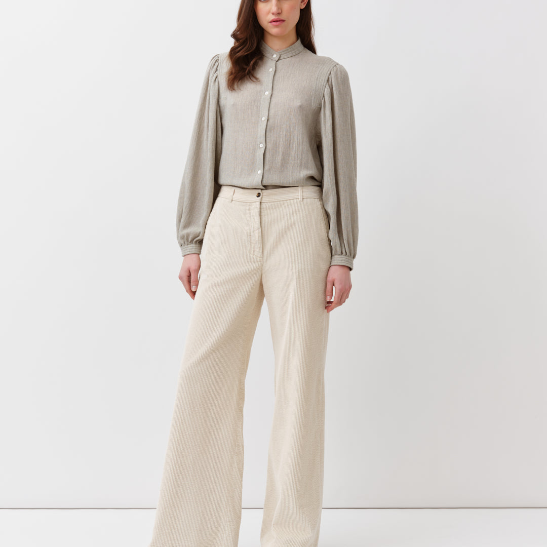 Piedro Corduroy Pants Ecru – Diega