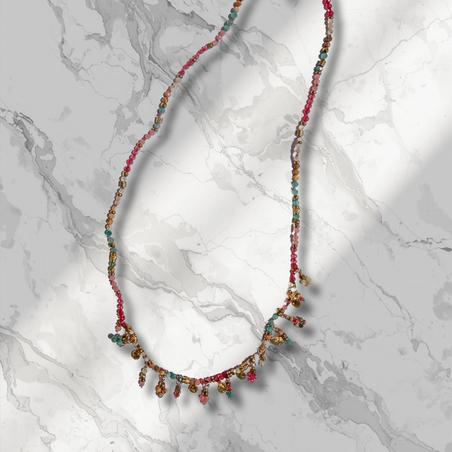 Jango Necklace Pink