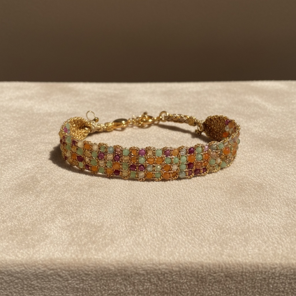 Jaipur Multicolor Tourmaline Bracelet